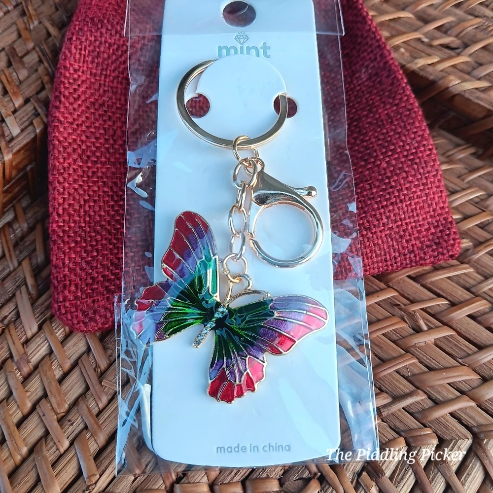 Butterfly Keychain